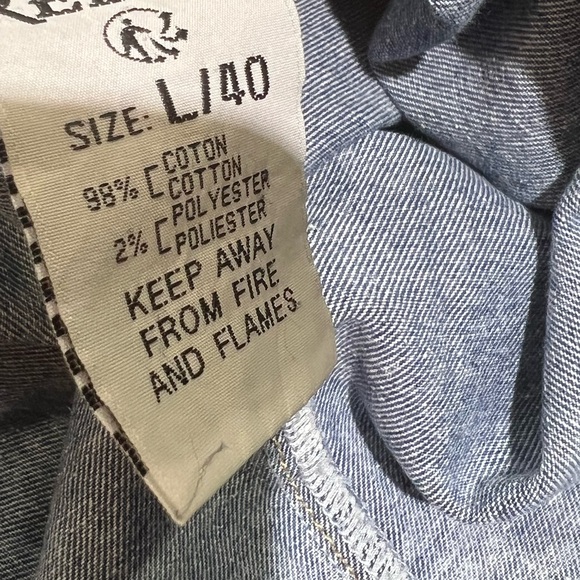 Nasty Gal Acid Wash Denim Long Sleeve Belted Mini Dress Large - Picture 5 of 9